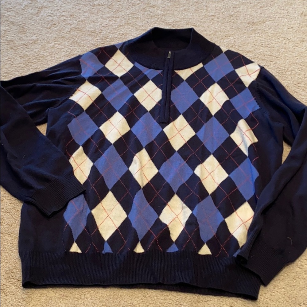 FootJoy Argyle Golf Sweater